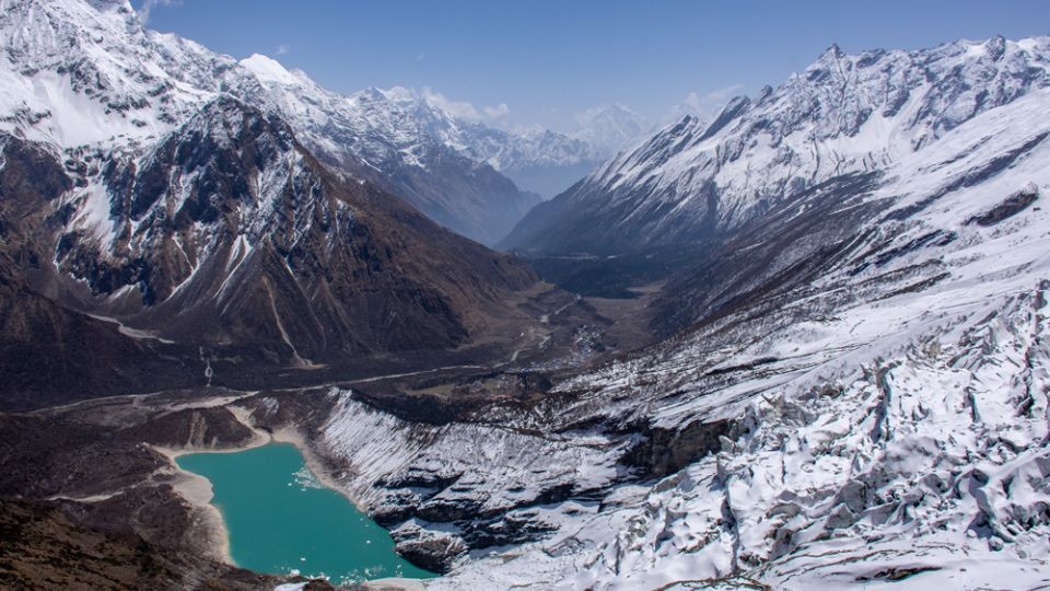 Birendra Lake View From Manaslu Base Camp 